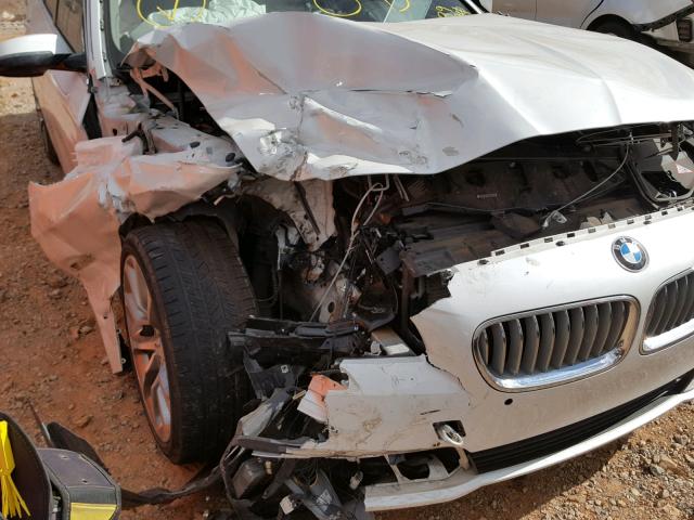 WBA5B3C58ED539794 - 2014 BMW 535 XI Biały zdjęcie 9