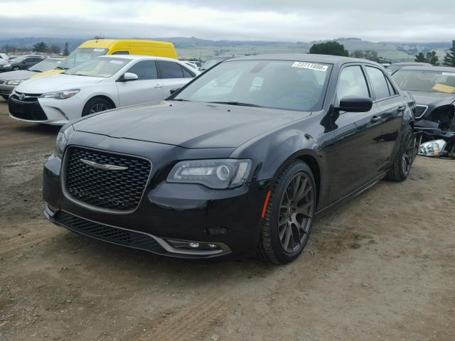 2C3CCABT3GH329108 - 2016 CHRYSLER 300 S BLACK photo 2