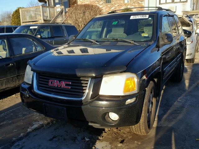 1GKDT13S622504303 - 2002 GMC ENVOY BLACK photo 2