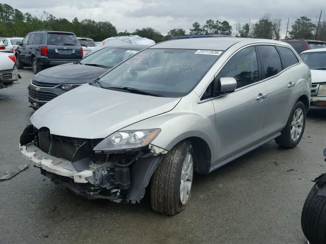 JM3ER293170153556 - 2007 MAZDA CX-7 SILVER photo 2