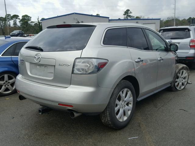 JM3ER293170153556 - 2007 MAZDA CX-7 SILVER photo 4