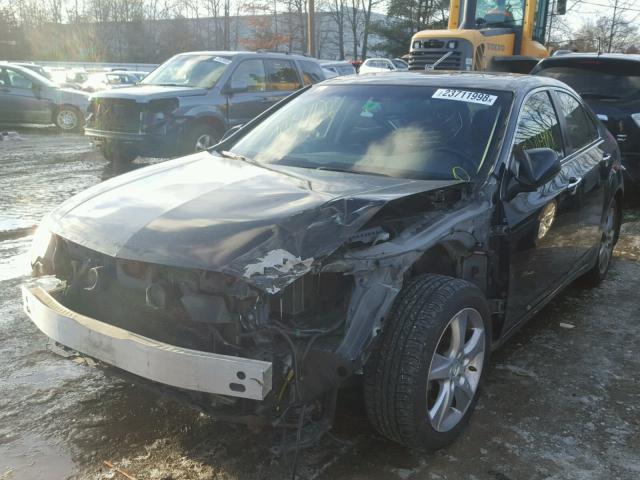 JH4CU2F64BC004481 - 2011 ACURA TSX BLACK photo 2