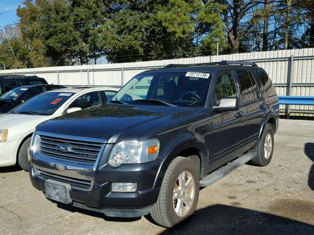 1FMEU6DE9AUA95506 - 2010 FORD EXPLORER X GRAY photo 2