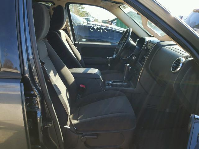 1FMEU6DE9AUA95506 - 2010 FORD EXPLORER X GRAY photo 5