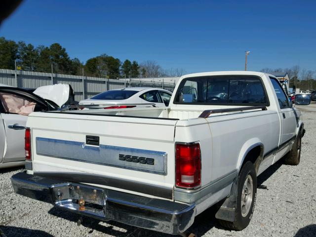 1B7GL26X4KS064796 - 1989 DODGE DAKOTA WHITE photo 3