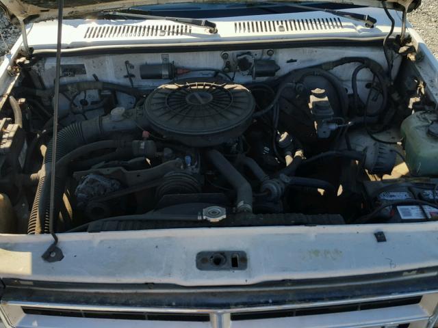 1B7GL26X4KS064796 - 1989 DODGE DAKOTA WHITE photo 7