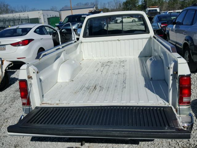 1B7GL26X4KS064796 - 1989 DODGE DAKOTA WHITE photo 9