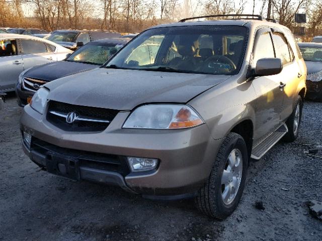 2HNYD18213H514534 - 2003 ACURA MDX TAN photo 2