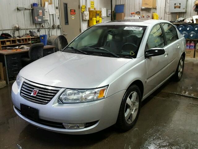 1G8AL55F97Z114729 - 2007 SATURN ION LEVEL SILVER photo 2