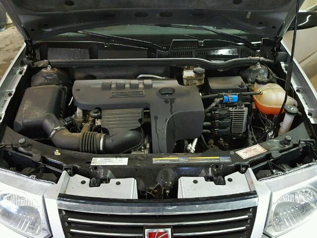 1G8AL55F97Z114729 - 2007 SATURN ION LEVEL SILVER photo 7