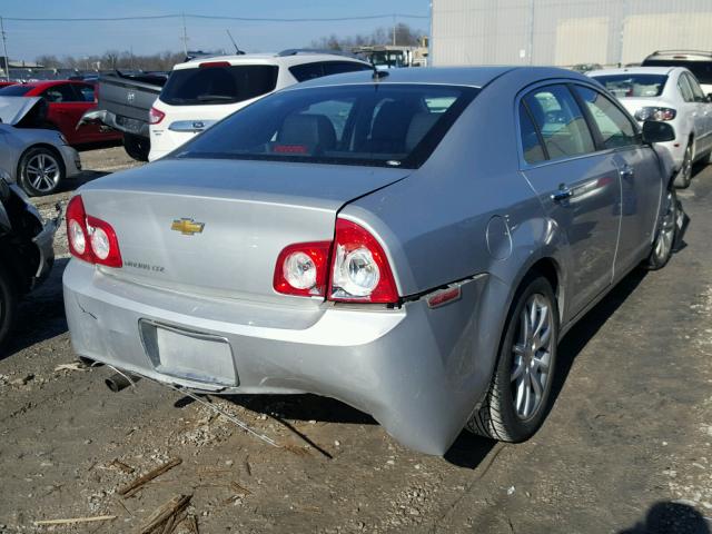 1G1ZE5E16BF356405 - 2011 CHEVROLET MALIBU LTZ SILVER photo 4