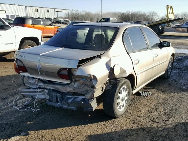 1G1NE52J2X6101101 - 1999 CHEVROLET MALIBU LS TAN photo 4