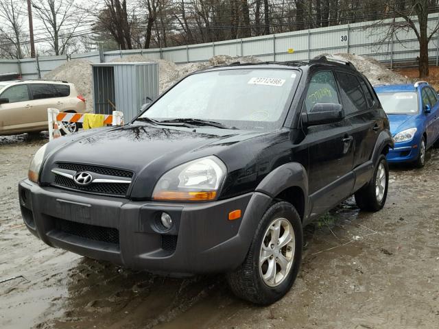 KM8JN72D89U113968 - 2009 HYUNDAI TUCSON SE BLACK photo 2