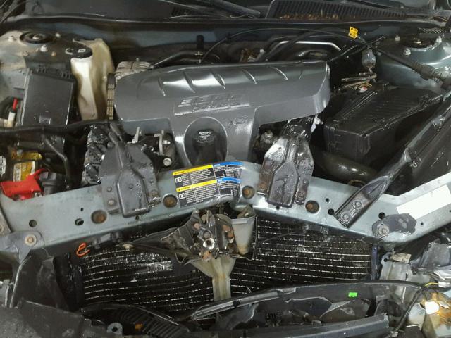 2G4WD552671116402 - 2007 BUICK LACROSSE C BLUE photo 7