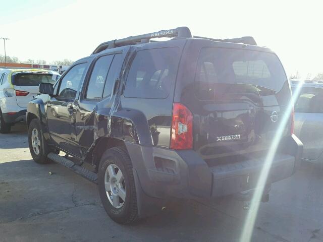 5N1AN08U77C547087 - 2007 NISSAN XTERRA OFF BLACK photo 3