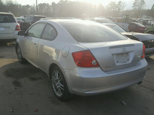 JTKDE177360098616 - 2006 TOYOTA SCION TC 银色 照片 3