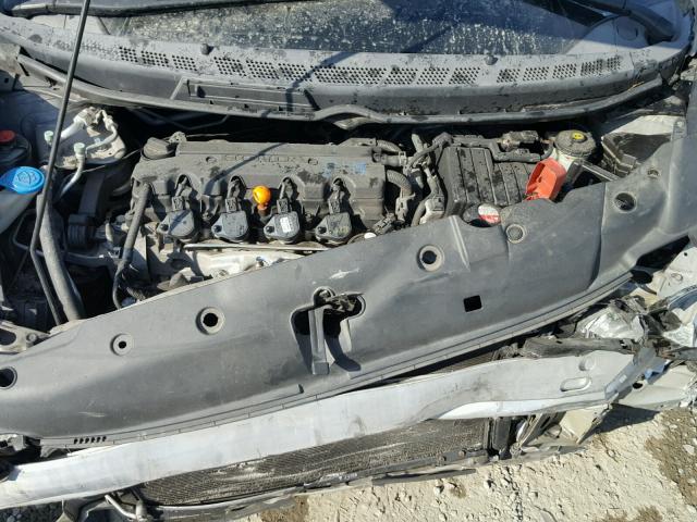 2HGFG12887H572987 - 2007 HONDA CIVIC EX SILVER photo 7