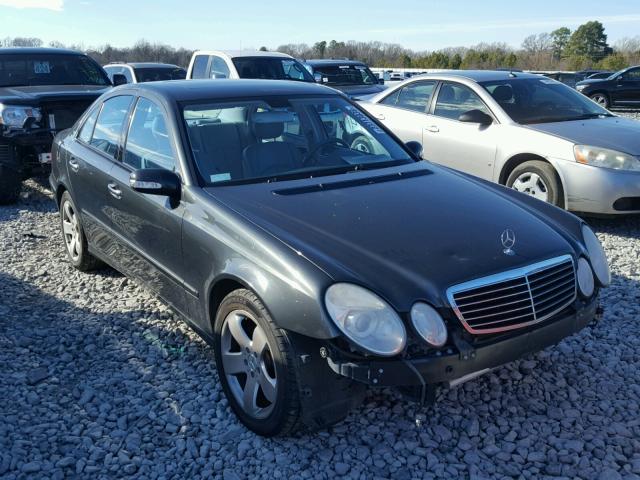 WDBUF70J94A462220 - 2004 MERCEDES-BENZ E 500 CHARCOAL photo 1