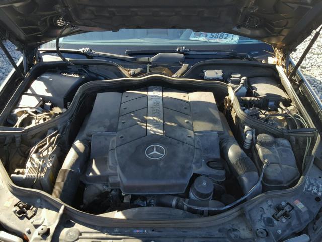 WDBUF70J94A462220 - 2004 MERCEDES-BENZ E 500 CHARCOAL photo 7