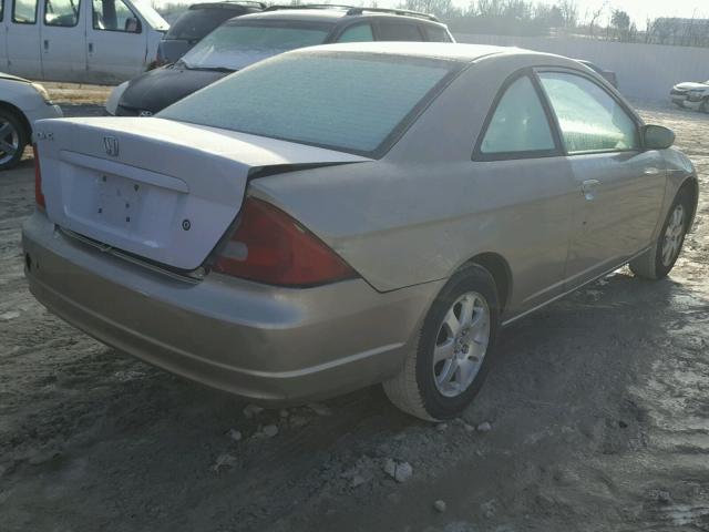 1HGEM22913L059614 - 2003 HONDA CIVIC EX თაფლისფერი ფოტო 4
