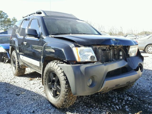 5N1AN08W46C503614 - 2006 NISSAN XTERRA OFF BLACK photo 1