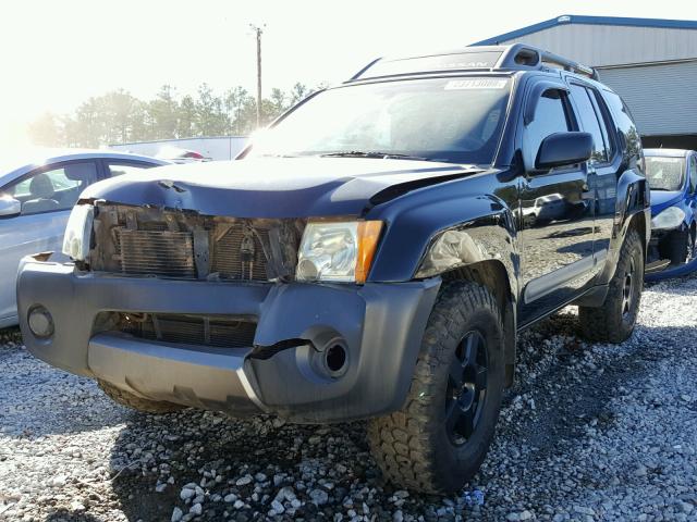 5N1AN08W46C503614 - 2006 NISSAN XTERRA OFF BLACK photo 2