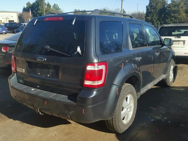 1FMCU03G59KA93573 - 2009 FORD ESCAPE XLT BLUE photo 4