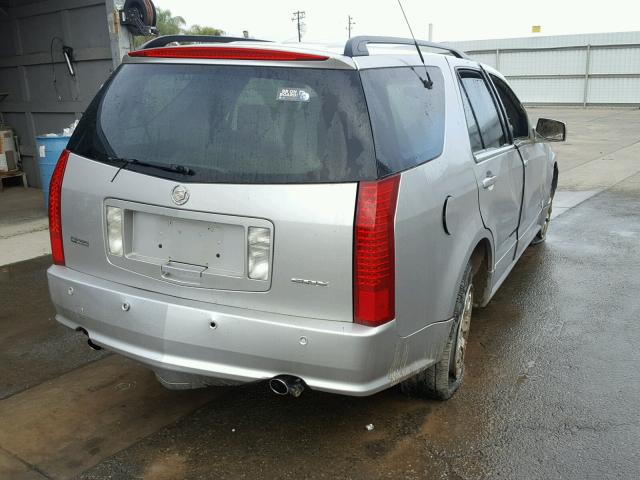 1GYDE63A640139785 - 2004 CADILLAC SRX SILVER photo 4