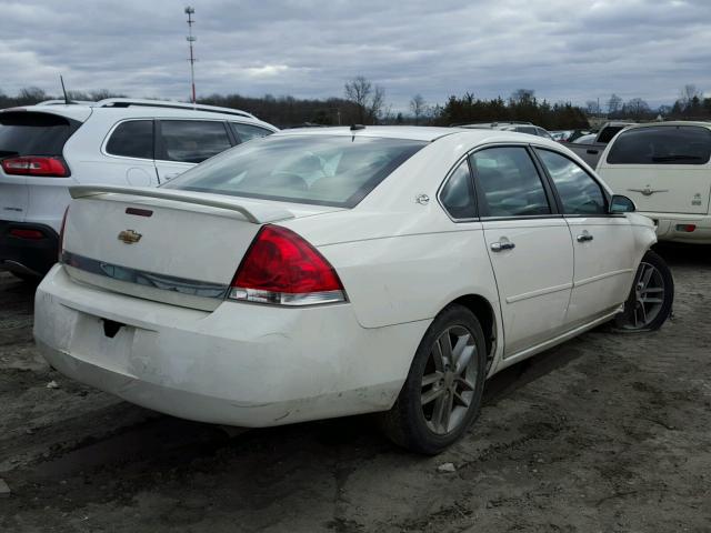 2G1WU57M091317081 - 2009 CHEVROLET IMPALA LTZ WHITE photo 4