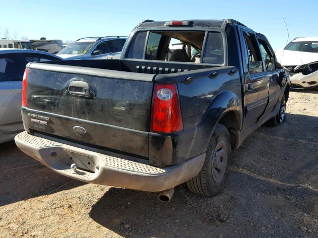 1FMZU67E81UA21765 - 2001 FORD EXPLORER S BLACK photo 4