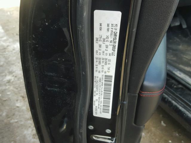 1C4SDJCT6DC667572 - 2013 DODGE DURANGO R/ BLACK photo 10