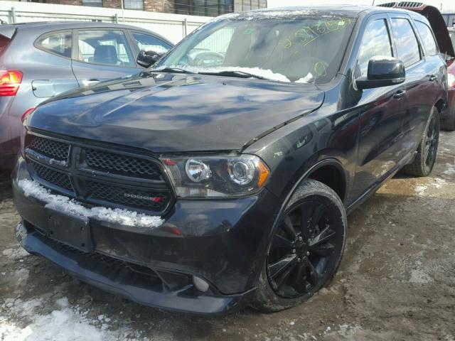 1C4SDJCT6DC667572 - 2013 DODGE DURANGO R/ BLACK photo 2