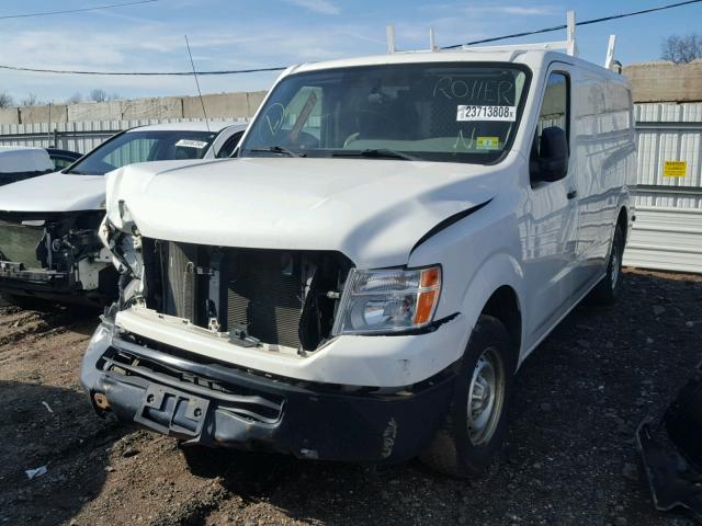 1N6BF0KM5DN100253 - 2013 NISSAN NV 1500 WHITE photo 2