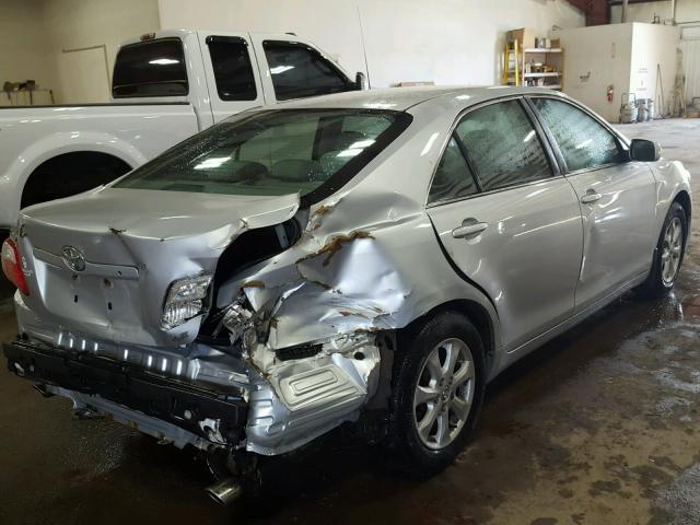 4T1BK46KX7U020127 - 2007 TOYOTA CAMRY NEW SILVER photo 4