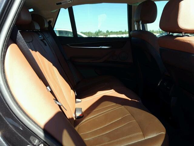 WBAKT0104G0S41114 - 2016 BMW X5 BLACK photo 6