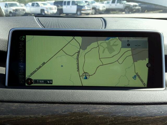 WBAKT0104G0S41114 - 2016 BMW X5 BLACK photo 9