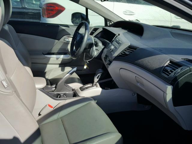 2HGFG3B92CH517787 - 2012 HONDA CIVIC EXL ნაცრისფერი ფოტო 5