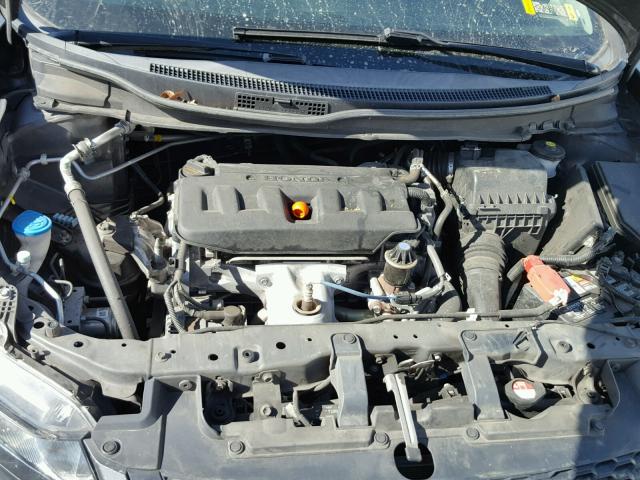 2HGFG3B92CH517787 - 2012 HONDA CIVIC EXL ნაცრისფერი ფოტო 7
