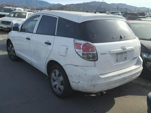 2T1KR32E78C694423 - 2008 TOYOTA MATRIX WHITE photo 3