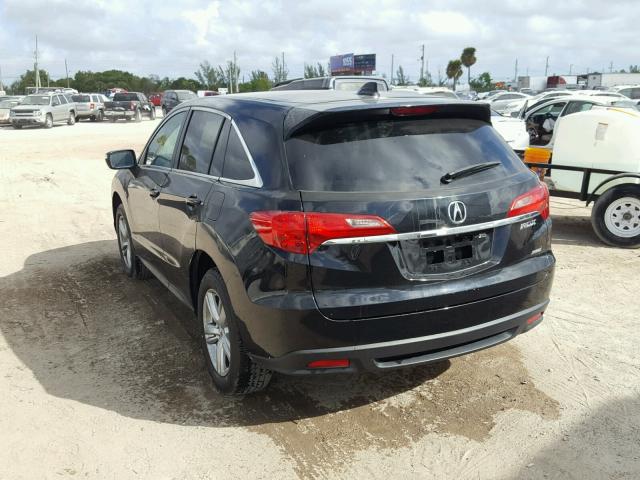 5J8TB4H56DL007023 - 2013 ACURA RDX TECHNO BLACK photo 3