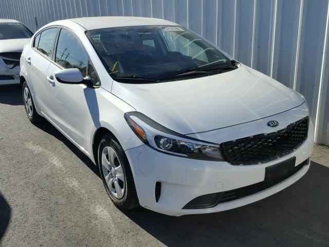 3KPFL4A72HE083261 - 2017 KIA FORTE LX WHITE photo 1