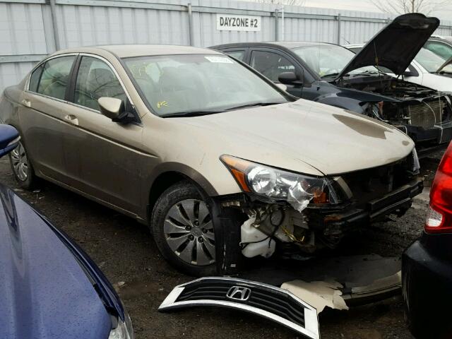 1HGCP26358A814657 - 2008 HONDA ACCORD LX BEIGE photo 1