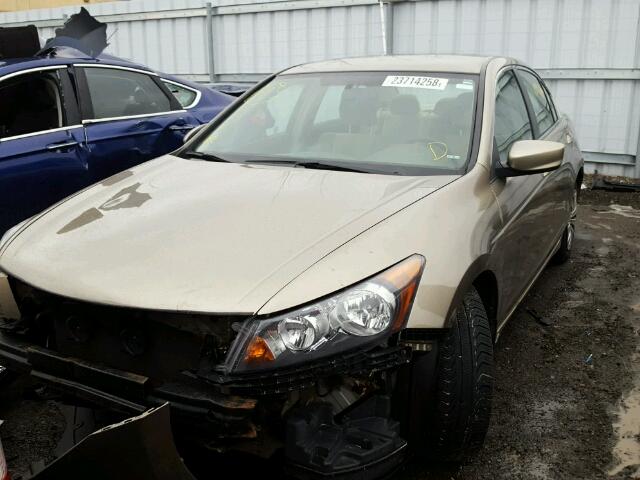 1HGCP26358A814657 - 2008 HONDA ACCORD LX BEIGE photo 2