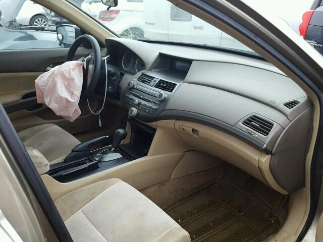 1HGCP26358A814657 - 2008 HONDA ACCORD LX BEIGE photo 5