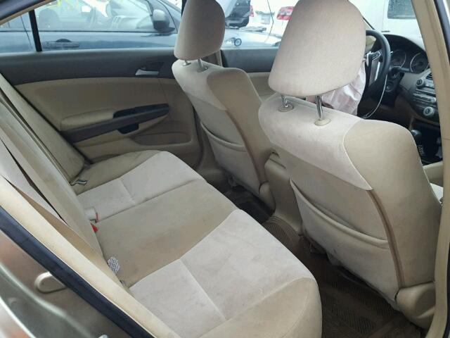 1HGCP26358A814657 - 2008 HONDA ACCORD LX BEIGE photo 6