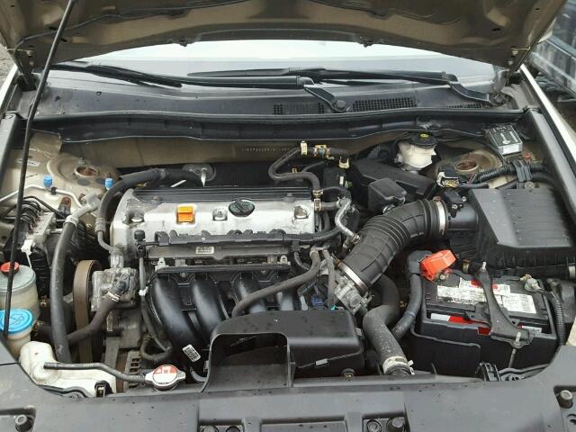 1HGCP26358A814657 - 2008 HONDA ACCORD LX BEIGE photo 7