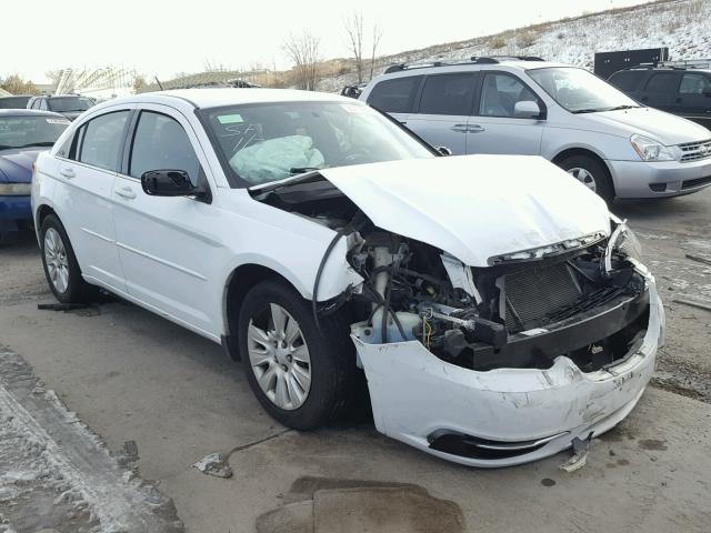 1C3BC4FB4BN563952 - 2011 CHRYSLER 200 LX WHITE photo 1