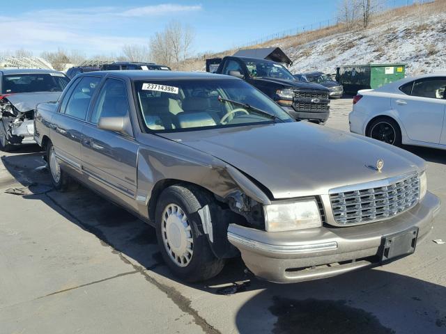 1G6KD54Y1XU789629 - 1999 CADILLAC DEVILLE BROWN photo 1