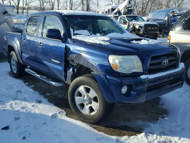 5TELU42N15Z092096 - 2005 TOYOTA TACOMA DOU BLUE photo 1