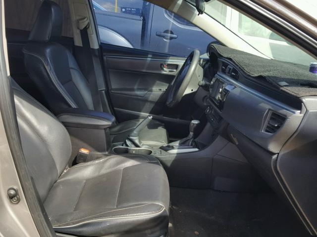 5YFBPRHE5EP091479 - 2014 TOYOTA COROLLA EC 灰色 照片 5